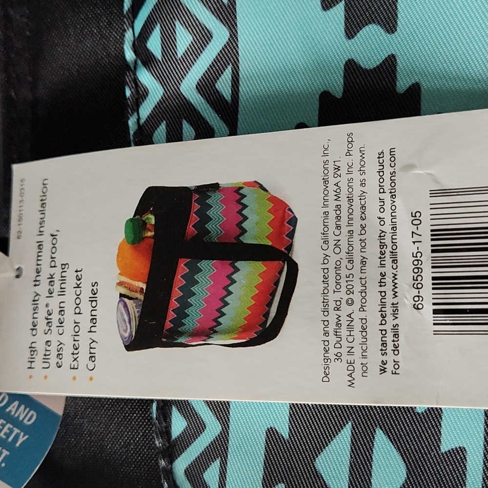 ARTIC ZONE Insulated Lunch Bag.  (NWT) - Picture 6 of 6